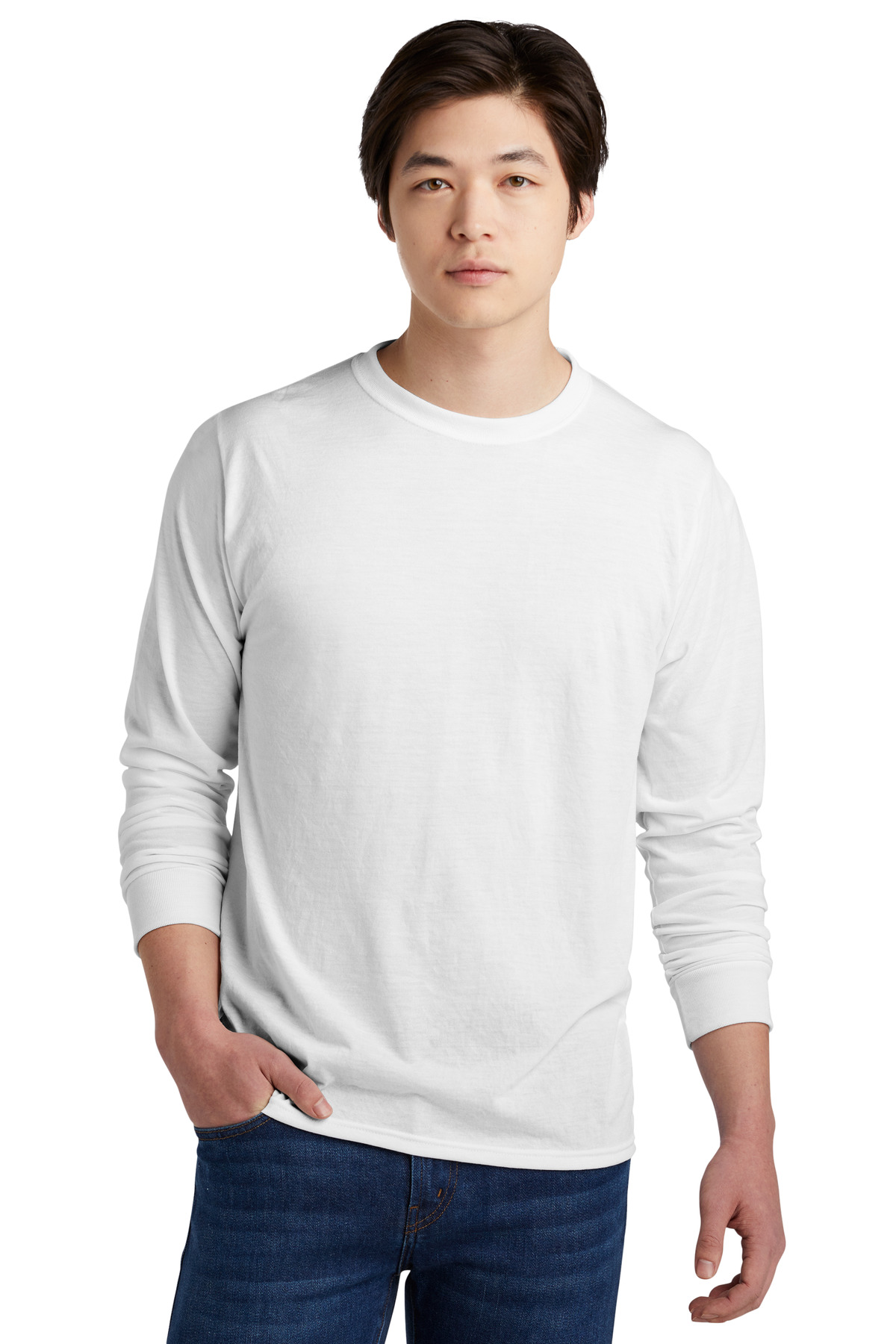 Jerzees &#174;  Dri-Power &#174;  100% Polyester Long Sleeve T-Shirt 21LS