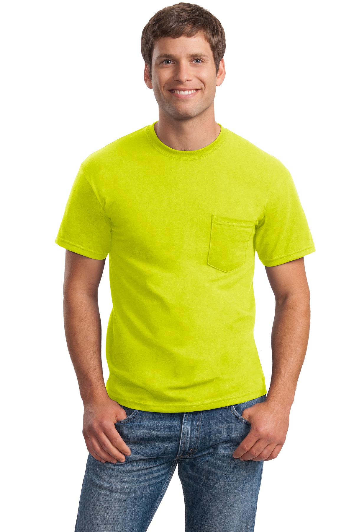 Gildan &#174;  - Ultra Cotton &#174;  100% US Cotton T-Shirt with Pocket.  2300