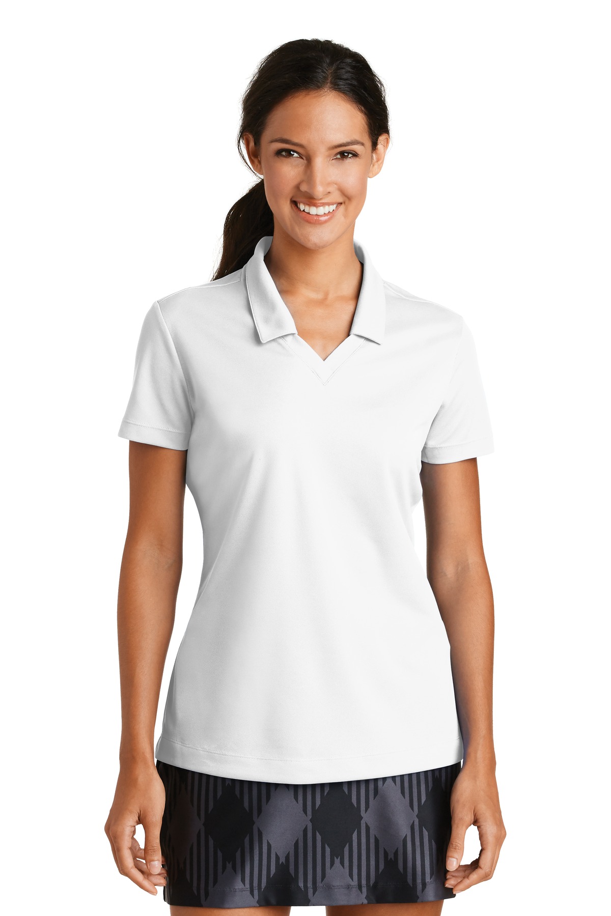  DISCONTINUED  Nike Ladies Dri-FIT Micro Pique Polo. 354067