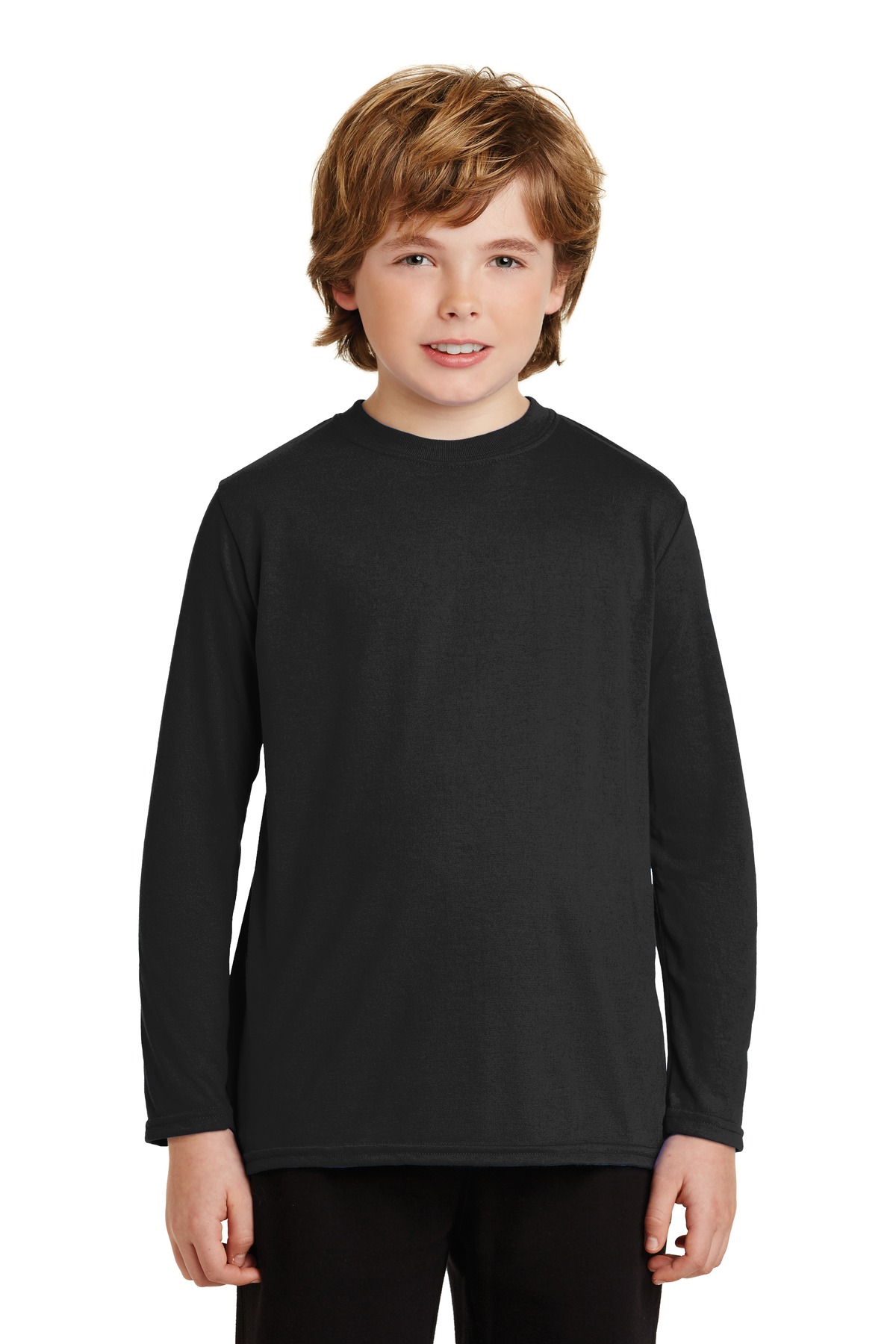  DISCONTINUED  Gildan &#174;  Youth Gildan Performance &#174;  Long Sleeve T-Shirt. 42400B