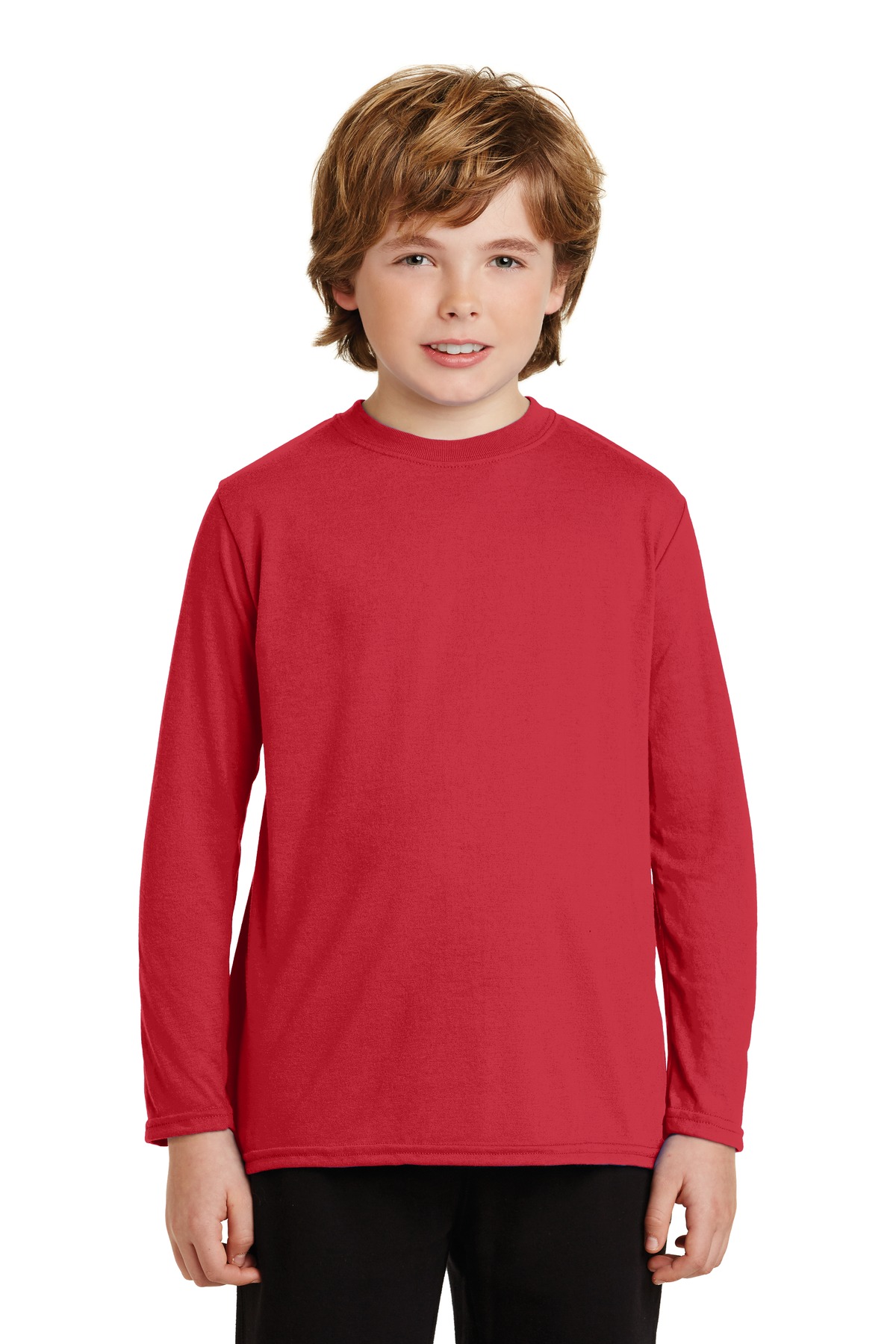  DISCONTINUED  Gildan &#174;  Youth Gildan Performance &#174;  Long Sleeve T-Shirt. 42400B