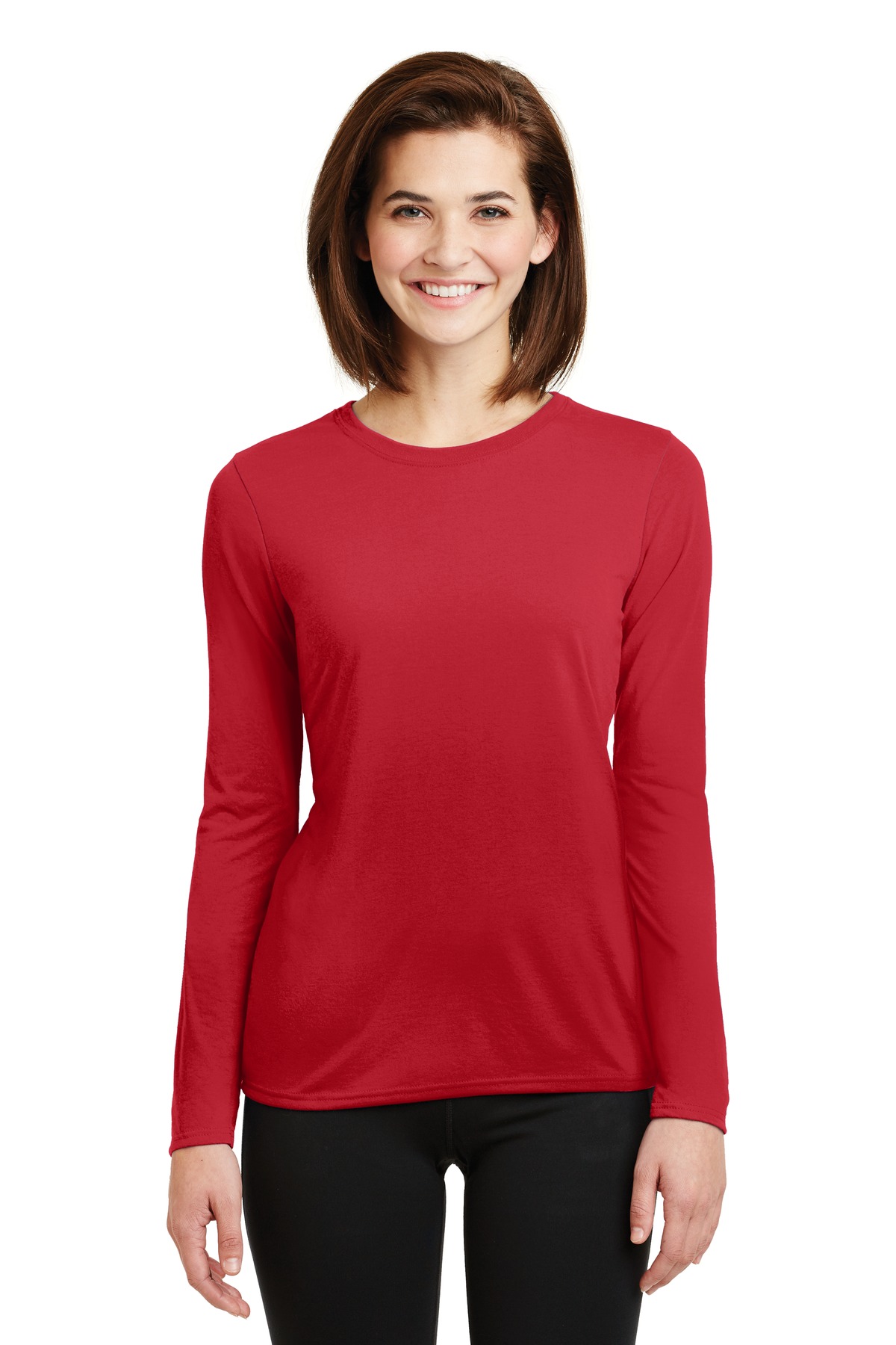  DISCONTINUED  Gildan &#174;  Ladies Gildan Performance &#174;  Long Sleeve T-Shirt. 42400L