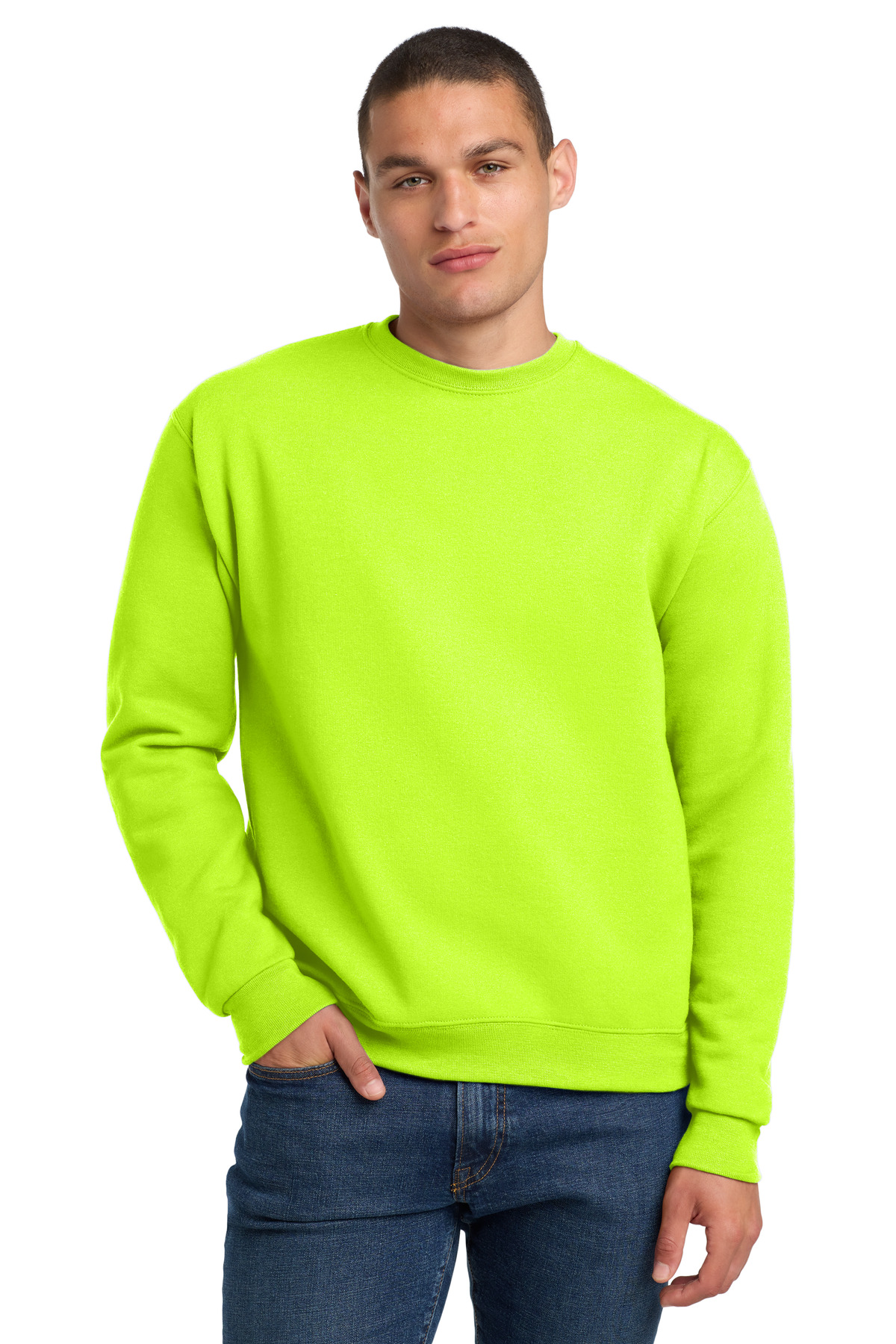 Jerzees &#174;  Super Sweats &#174;  NuBlend &#174;  - Crewneck Sweatshirt.  4662M