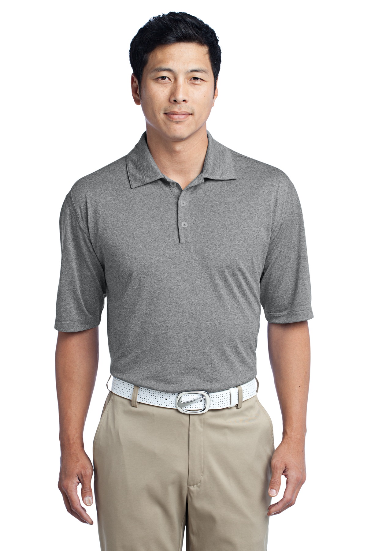  DISCONTINUED  Nike Dri-FIT Heather Polo. 474231