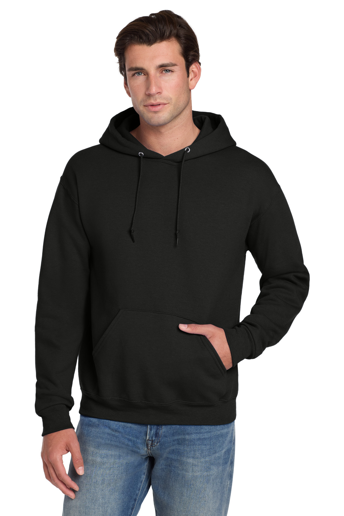 Jerzees &#174;  Super Sweats &#174;  NuBlend &#174;  - Pullover Hooded Sweatshirt.  4997M