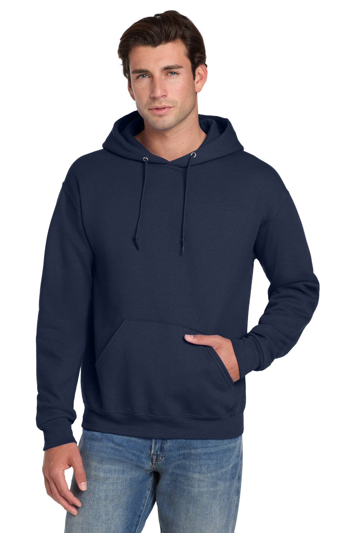 Jerzees &#174;  Super Sweats &#174;  NuBlend &#174;  - Pullover Hooded Sweatshirt.  4997M