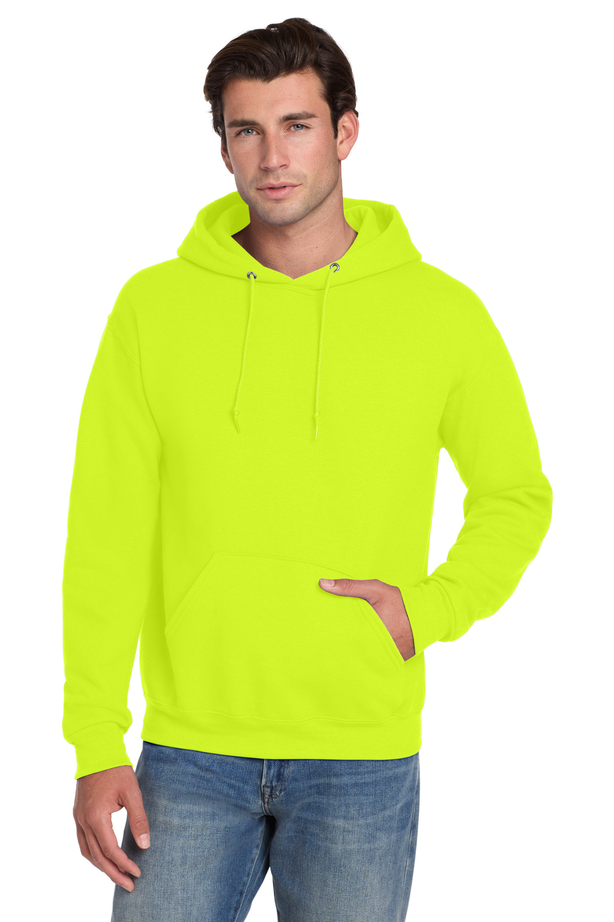 Jerzees &#174;  Super Sweats &#174;  NuBlend &#174;  - Pullover Hooded Sweatshirt.  4997M