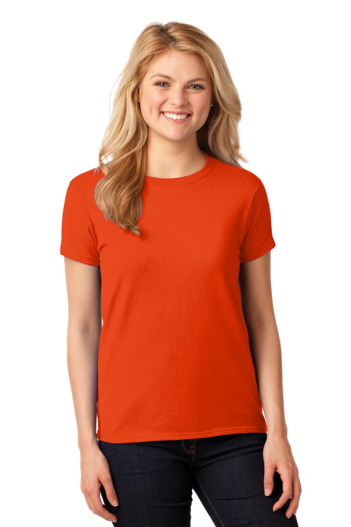 Gildan &#174;  Women's Heavy Cotton&#153; 100% Cotton T-Shirt. 5000L