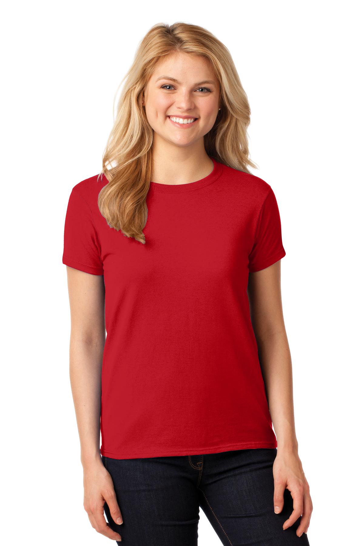 Gildan &#174;  Women's Heavy Cotton&#153; 100% Cotton T-Shirt. 5000L