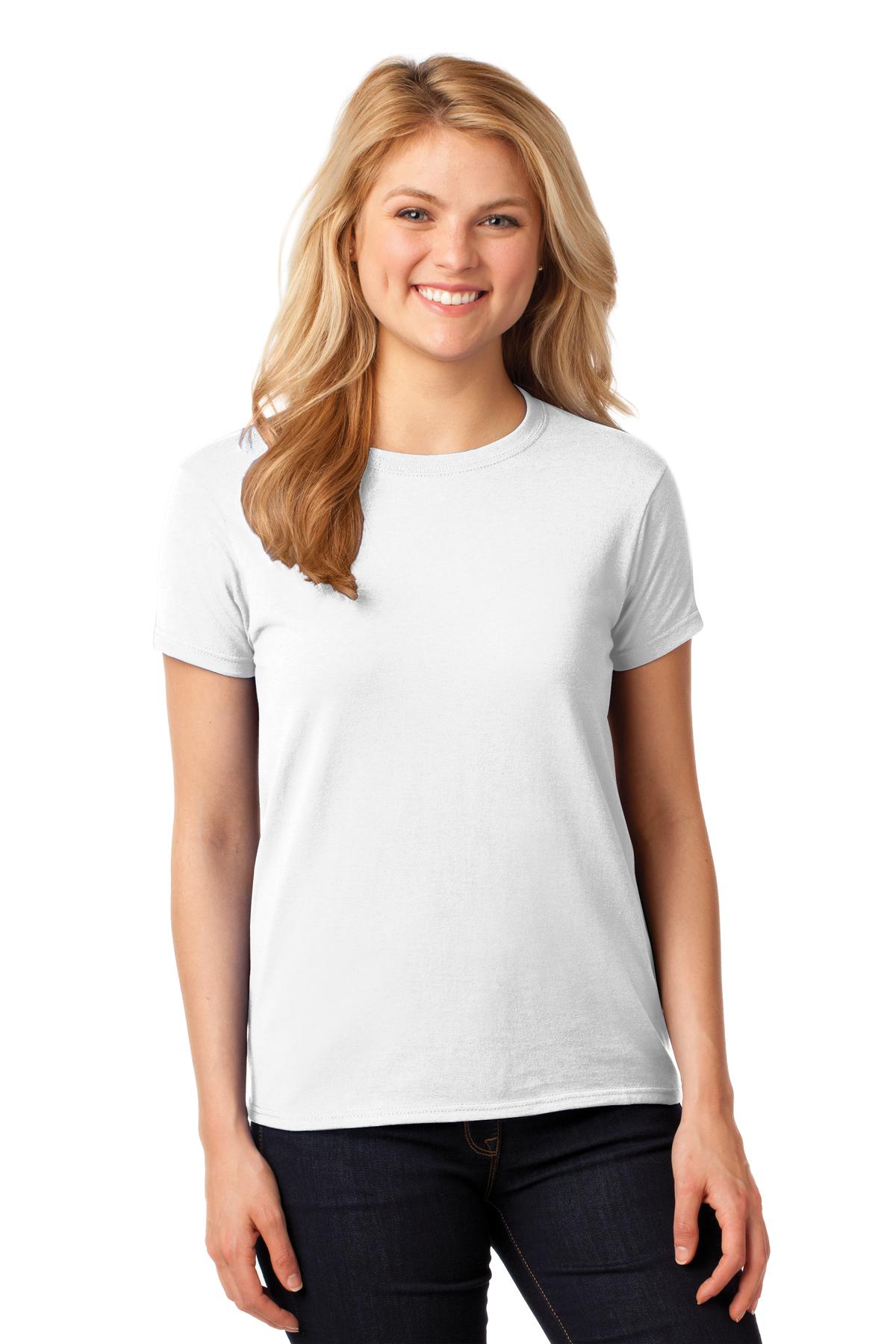 Gildan &#174;  Women's Heavy Cotton&#153; 100% Cotton T-Shirt. 5000L