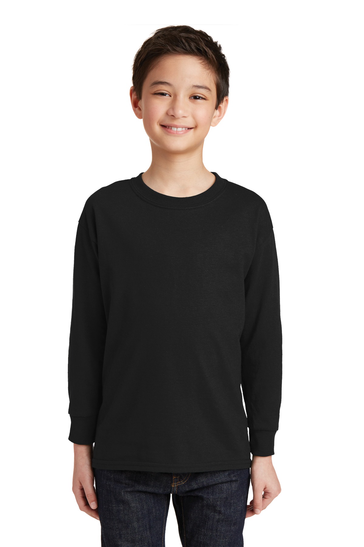 Gildan &#174;  Youth Heavy Cotton &#153;  100% Cotton Long Sleeve T-Shirt. 5400B