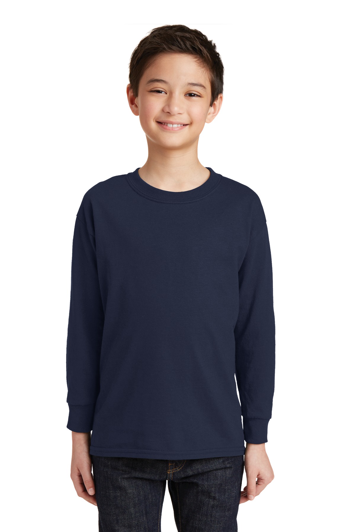 Gildan &#174;  Youth Heavy Cotton &#153;  100% Cotton Long Sleeve T-Shirt. 5400B