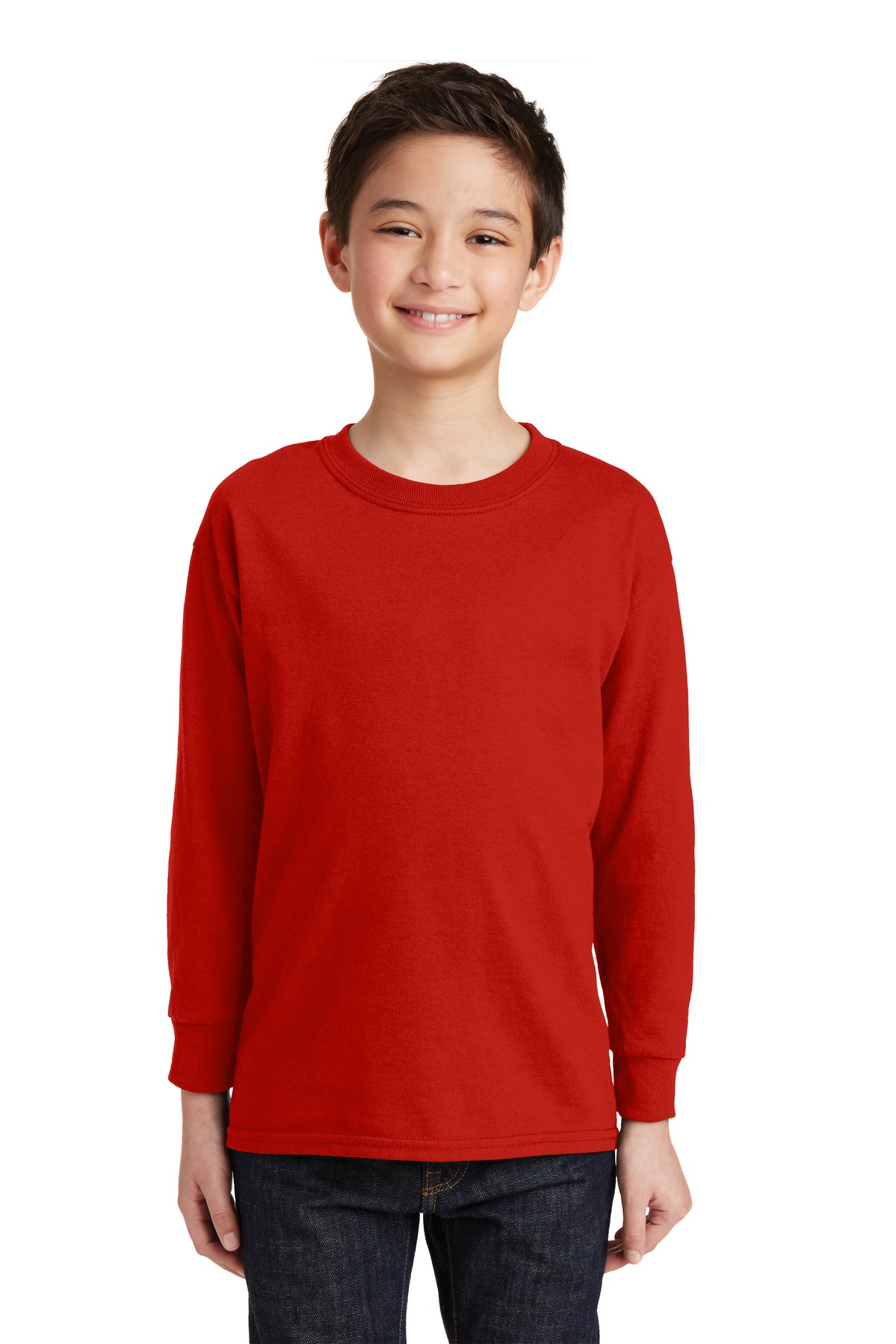 Gildan &#174;  Youth Heavy Cotton &#153;  100% Cotton Long Sleeve T-Shirt. 5400B