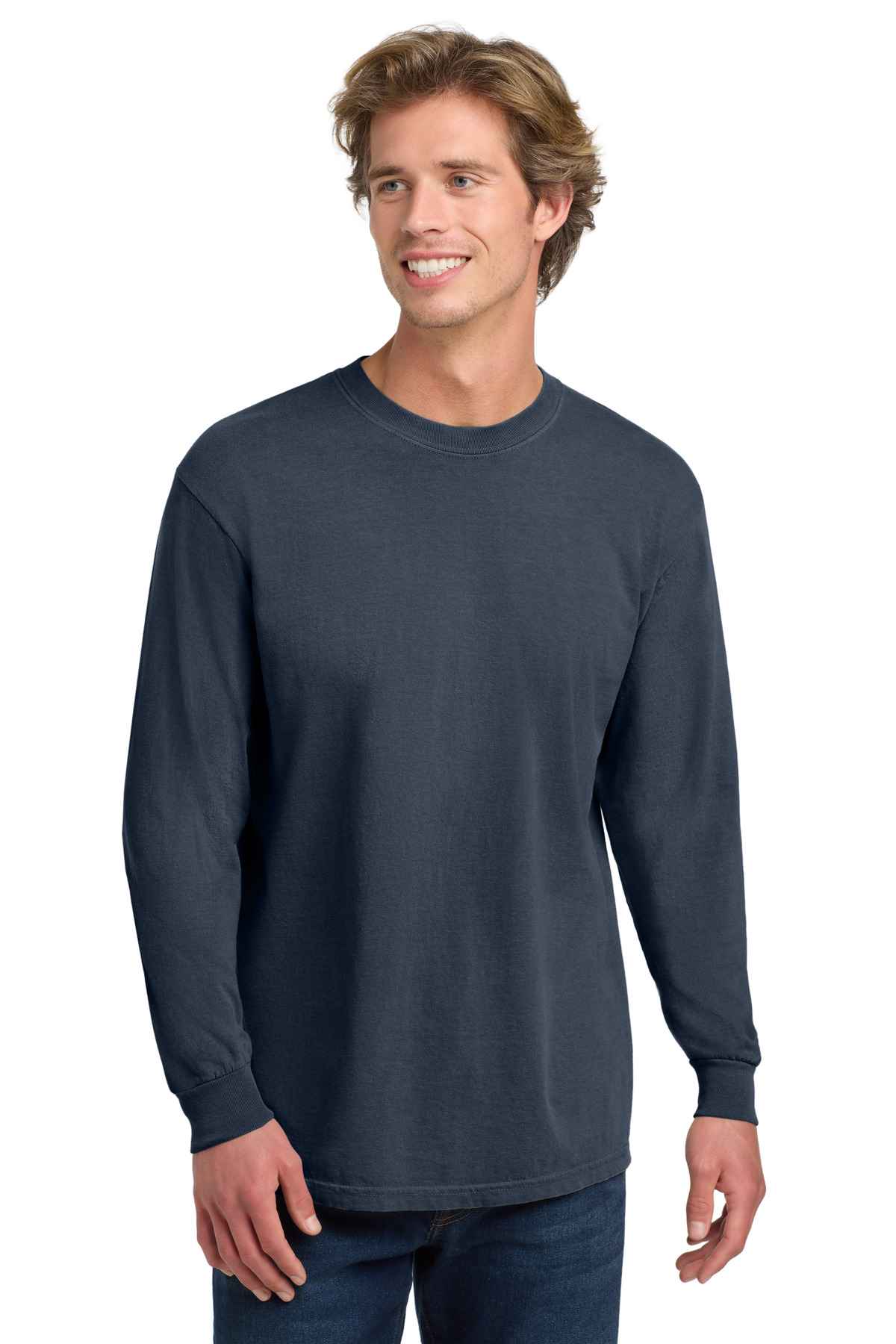 COMFORT COLORS  &#174;  Heavyweight Ring Spun Long Sleeve Tee. 6014