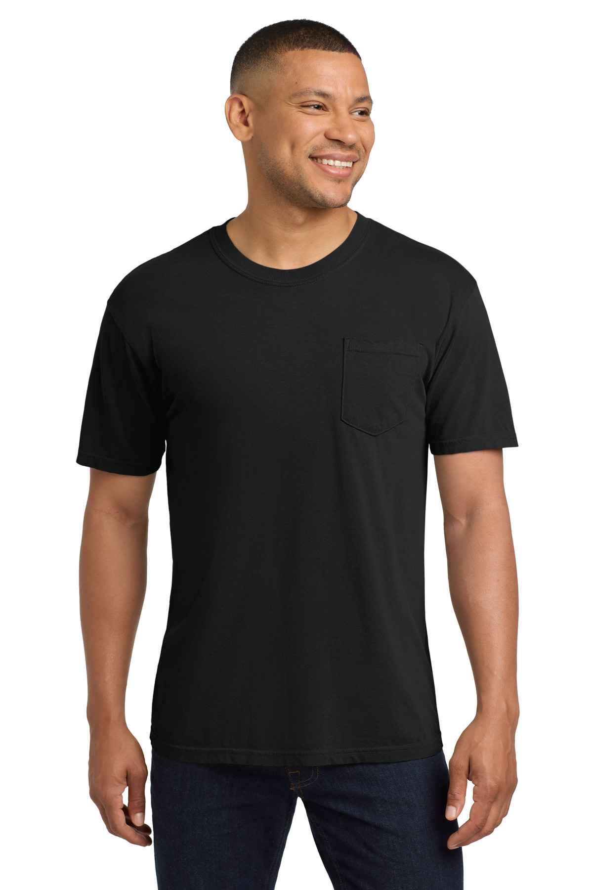 COMFORT COLORS  &#174;  Heavyweight Ring Spun Pocket Tee. 6030