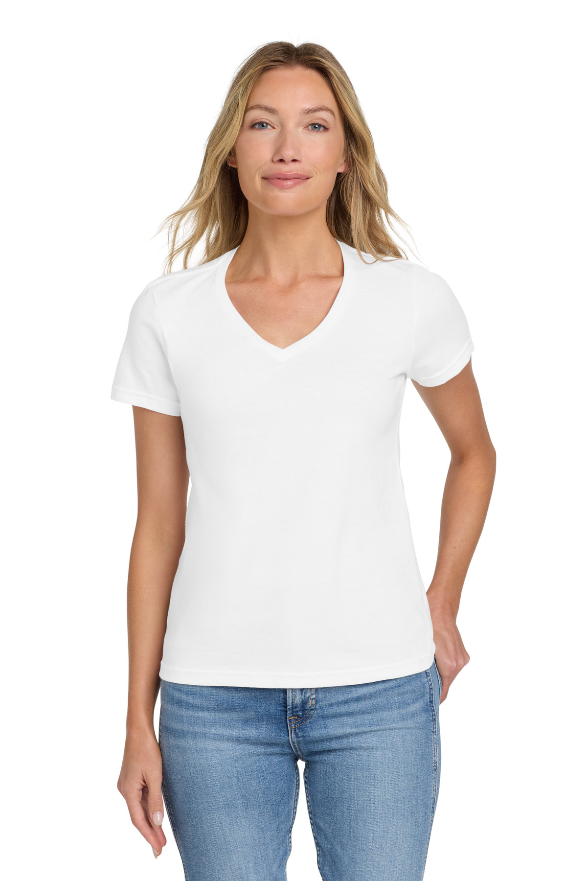 Gildan Softstyle &#174;  Women's Fit V-Neck T-Shirt. 64V00L