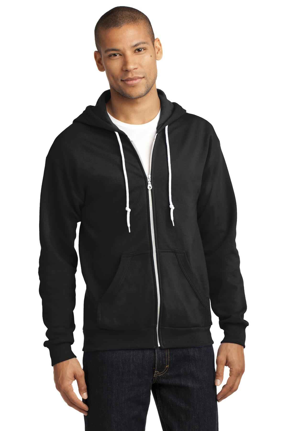 DISCONTINUED  Anvil &#174;  Full-Zip Hooded Sweatshirt. 71600