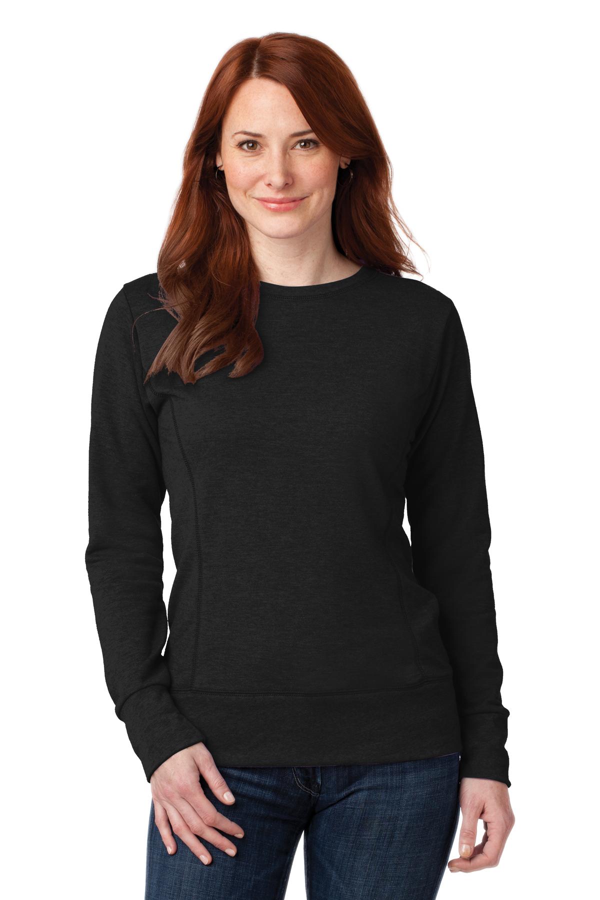  DISCONTINUED  Anvil &#174;  Ladies French Terry Crewneck Sweatshirt. 72000L