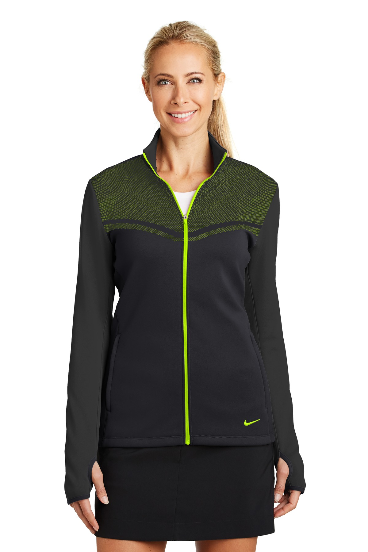  DISCONTINUED  Nike Ladies Therma-FIT Hypervis Full-Zip Jacket. 779804