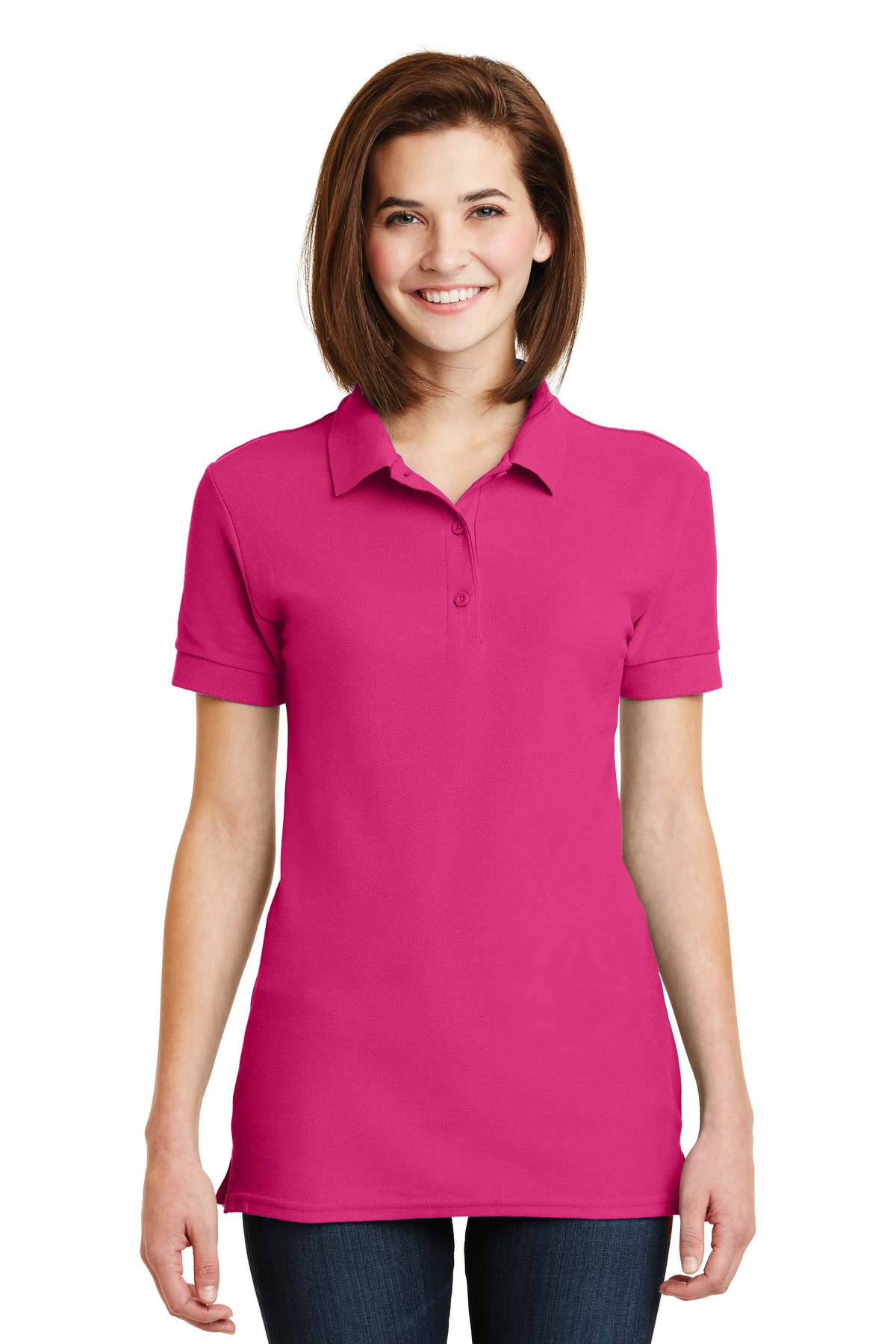 DISCONTINUED  Gildan &#174;  Ladies 6.6-Ounce 100% Double Pique Cotton Sport Shirt. 82800L
