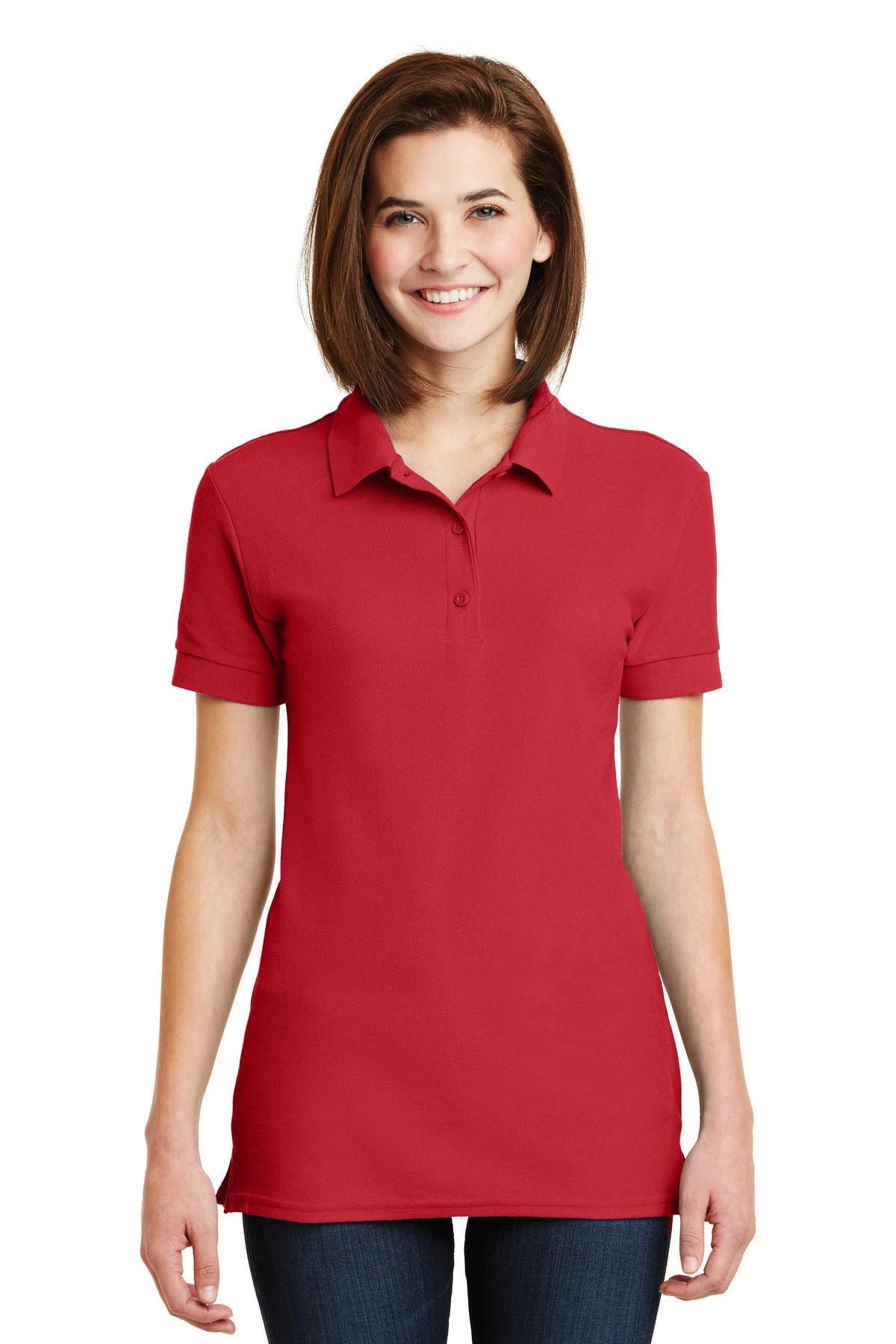  DISCONTINUED  Gildan &#174;  Ladies 6.6-Ounce 100% Double Pique Cotton Sport Shirt. 82800L