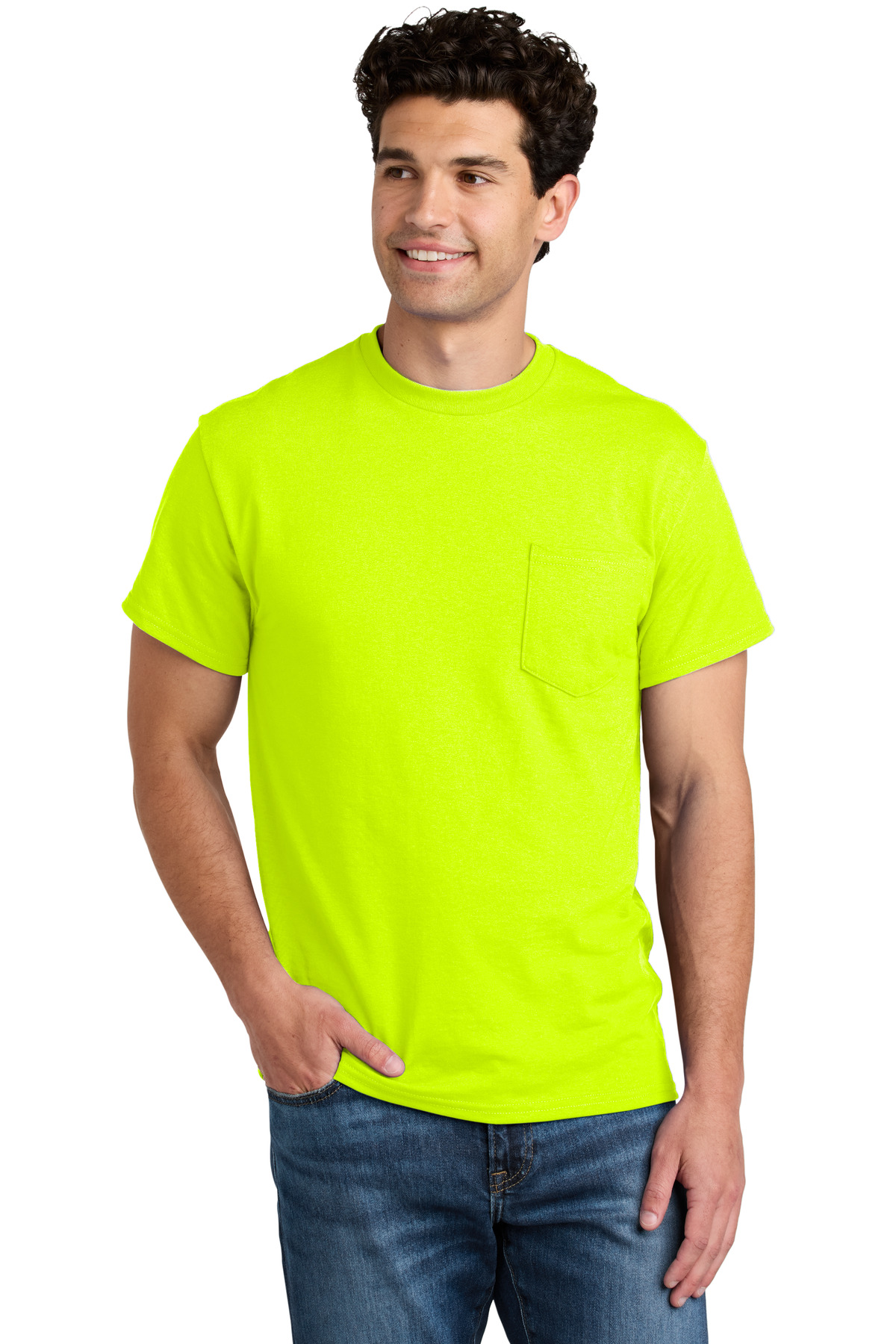 Gildan &#174;  - DryBlend &#174;  50 Cotton/50 Poly Pocket T-Shirt. 8300