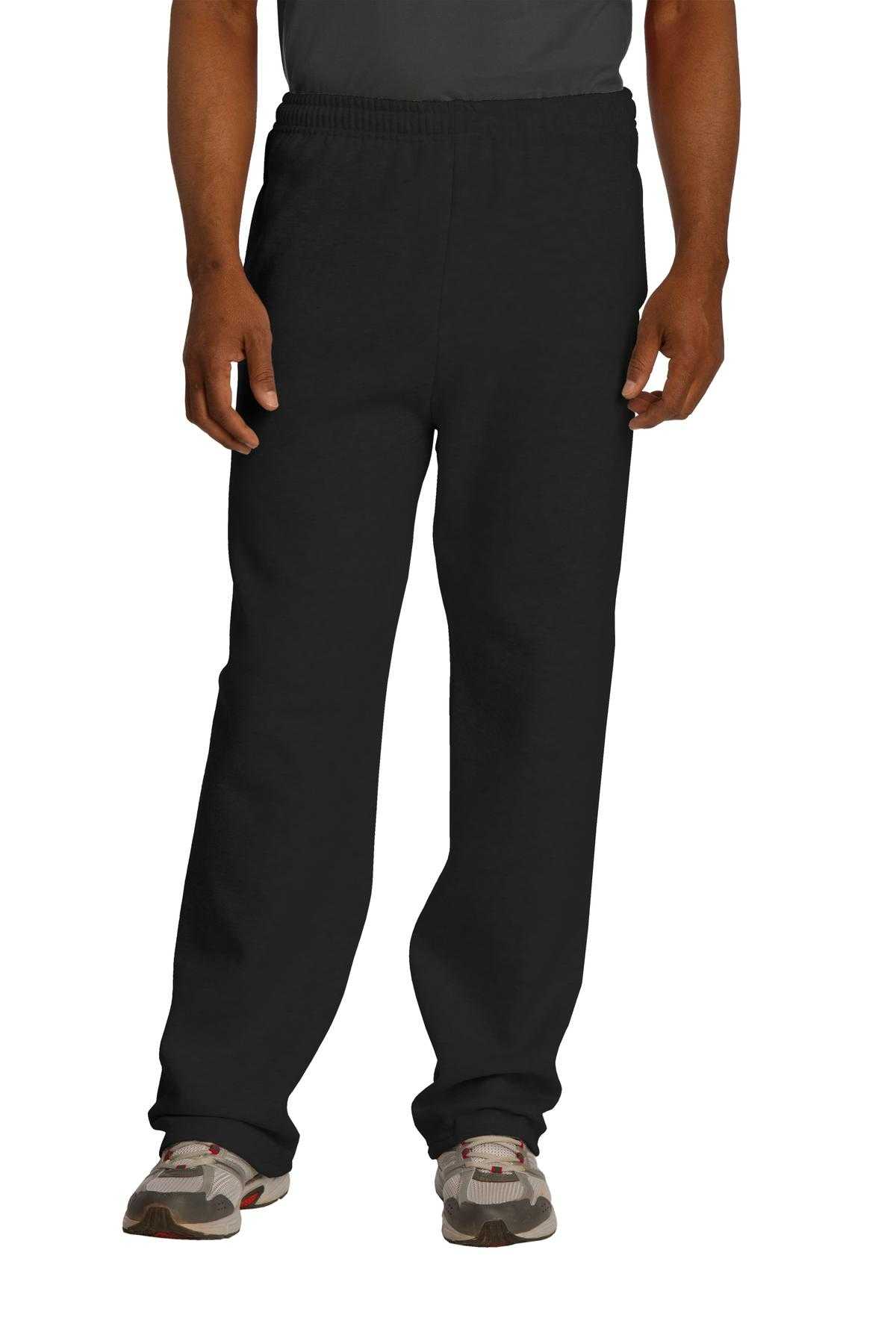 Jerzees &#174;  NuBlend &#174;  Open Bottom Pant with Pockets. 974MP