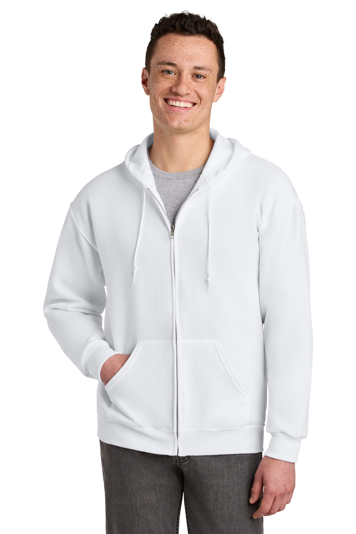 Jerzees &#174;  - NuBlend &#174;  Full-Zip Hooded Sweatshirt.  993M