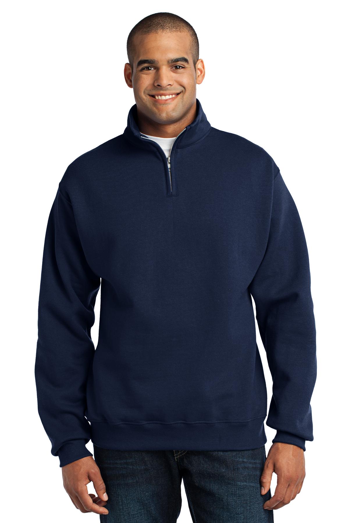 Jerzees &#174;  - NuBlend &#174;  1/4-Zip Cadet Collar Sweatshirt. 995M