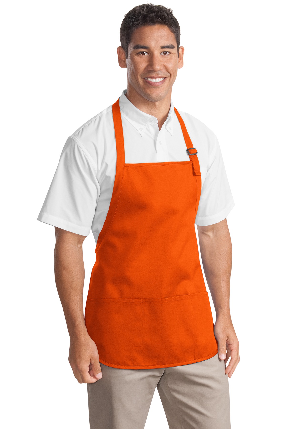 Port Authority &#174;  Medium-Length Apron with Pouch Pockets.  A510