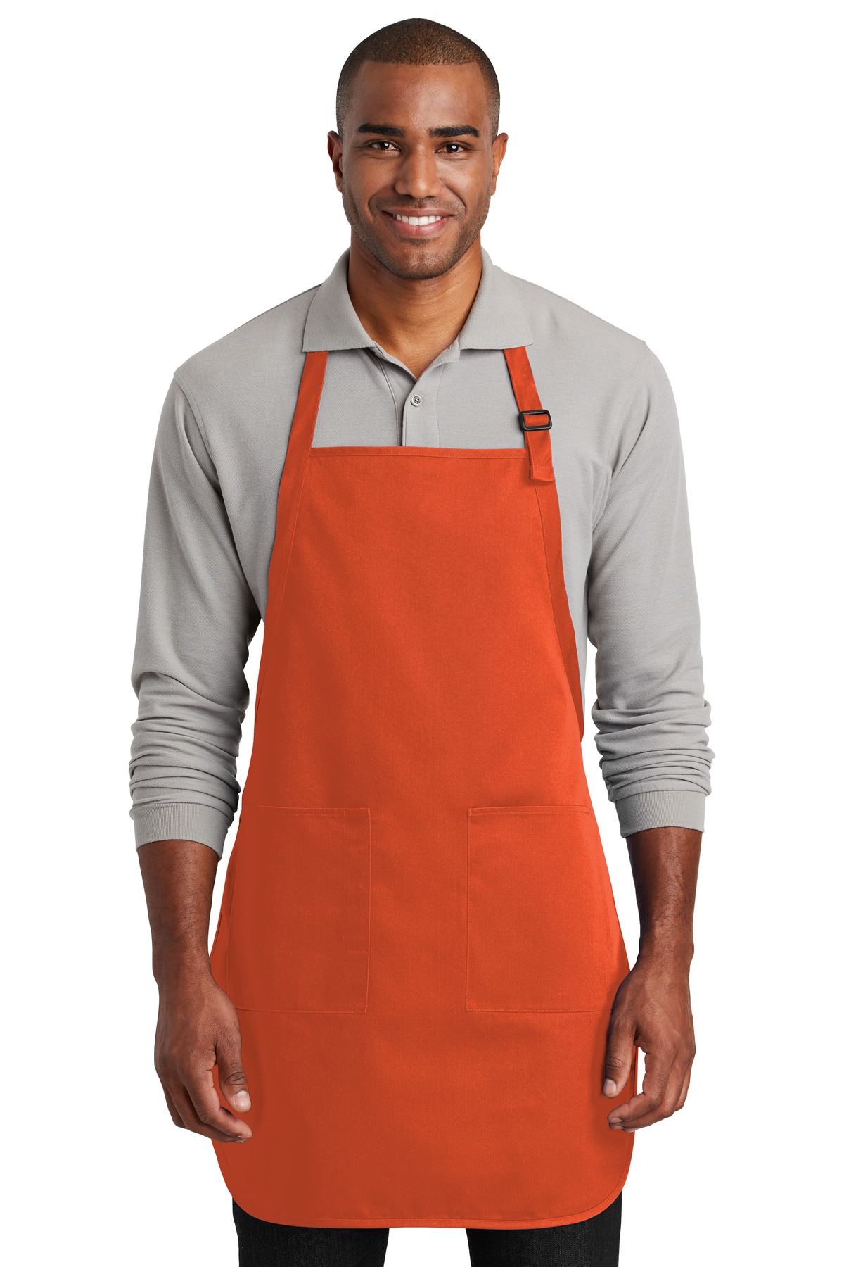 Port Authority  &#174;  Full-Length Two-Pocket Bib Apron. A600