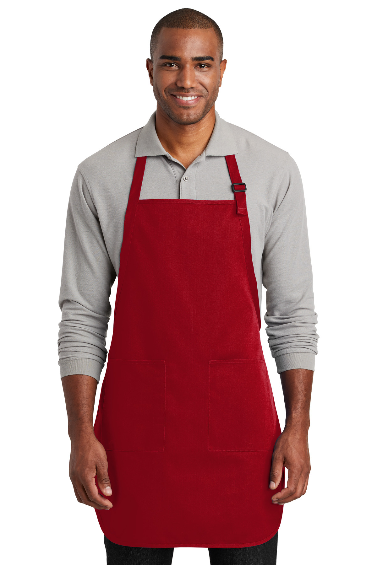 Port Authority  &#174;  Full-Length Two-Pocket Bib Apron. A600