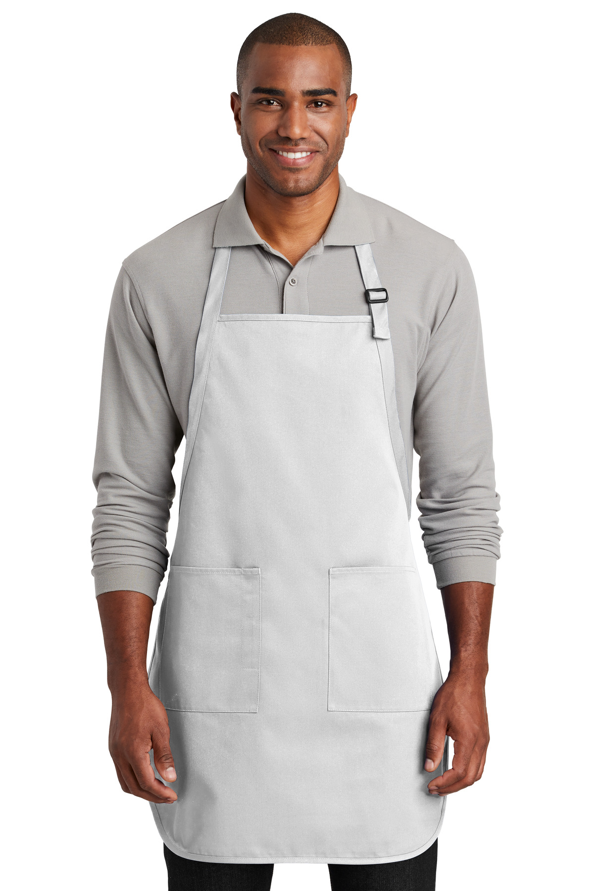 Port Authority  &#174;  Full-Length Two-Pocket Bib Apron. A600