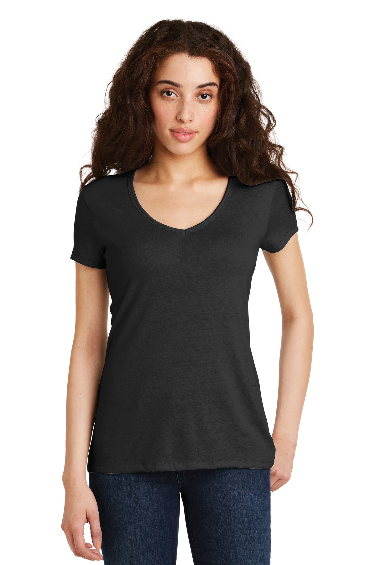  DISCONTINUED  Alternative Women's The Keepsake V-Neck Vintage 50/50 Tee. AA5056