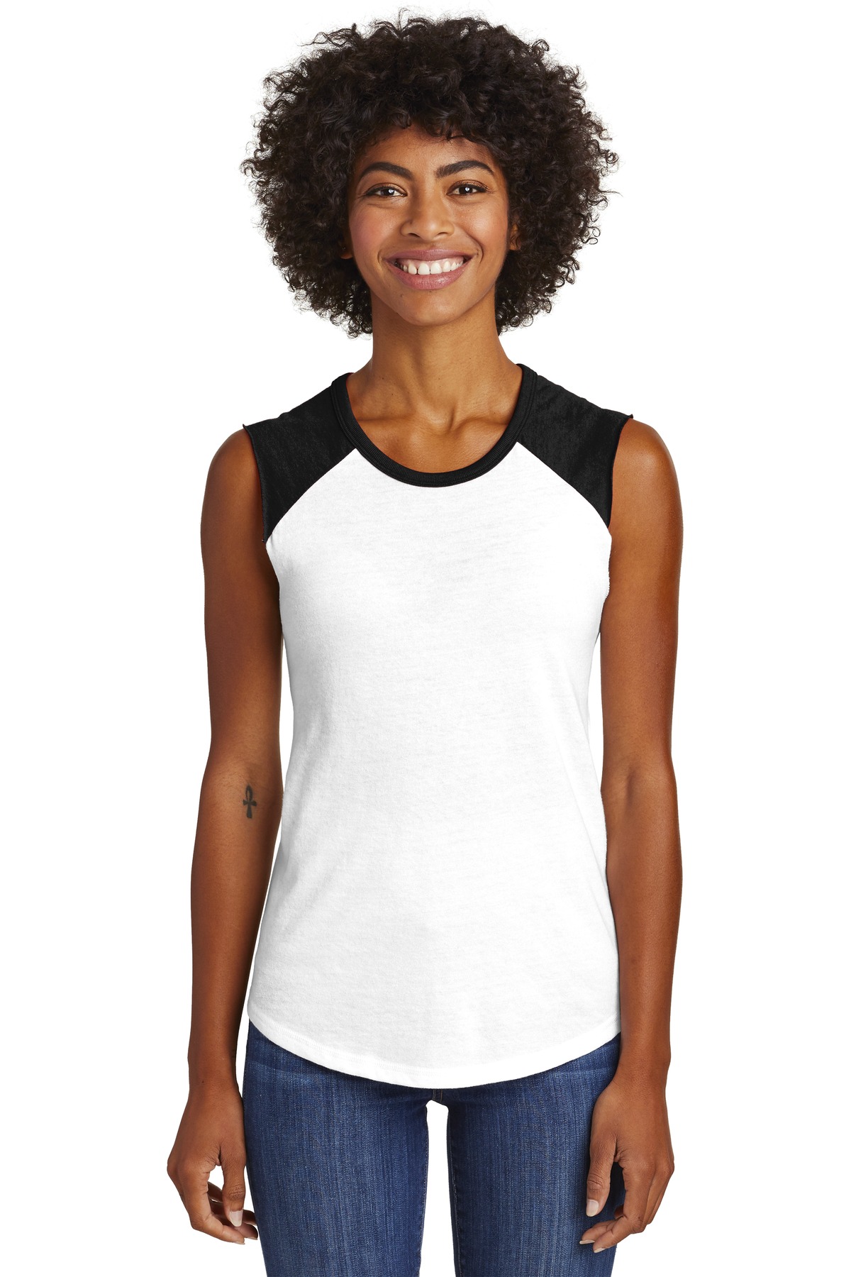  DISCONTINUED  Alternative Women's Team Player Vintage 50/50 Tee. AA5104