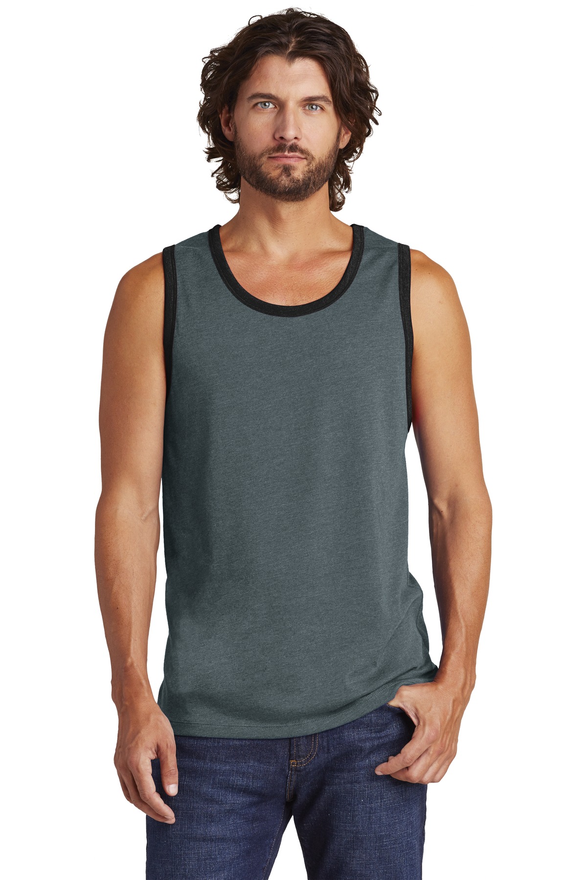  DISCONTINUED  Alternative Rebel Blended Jersey Tank. AA6043