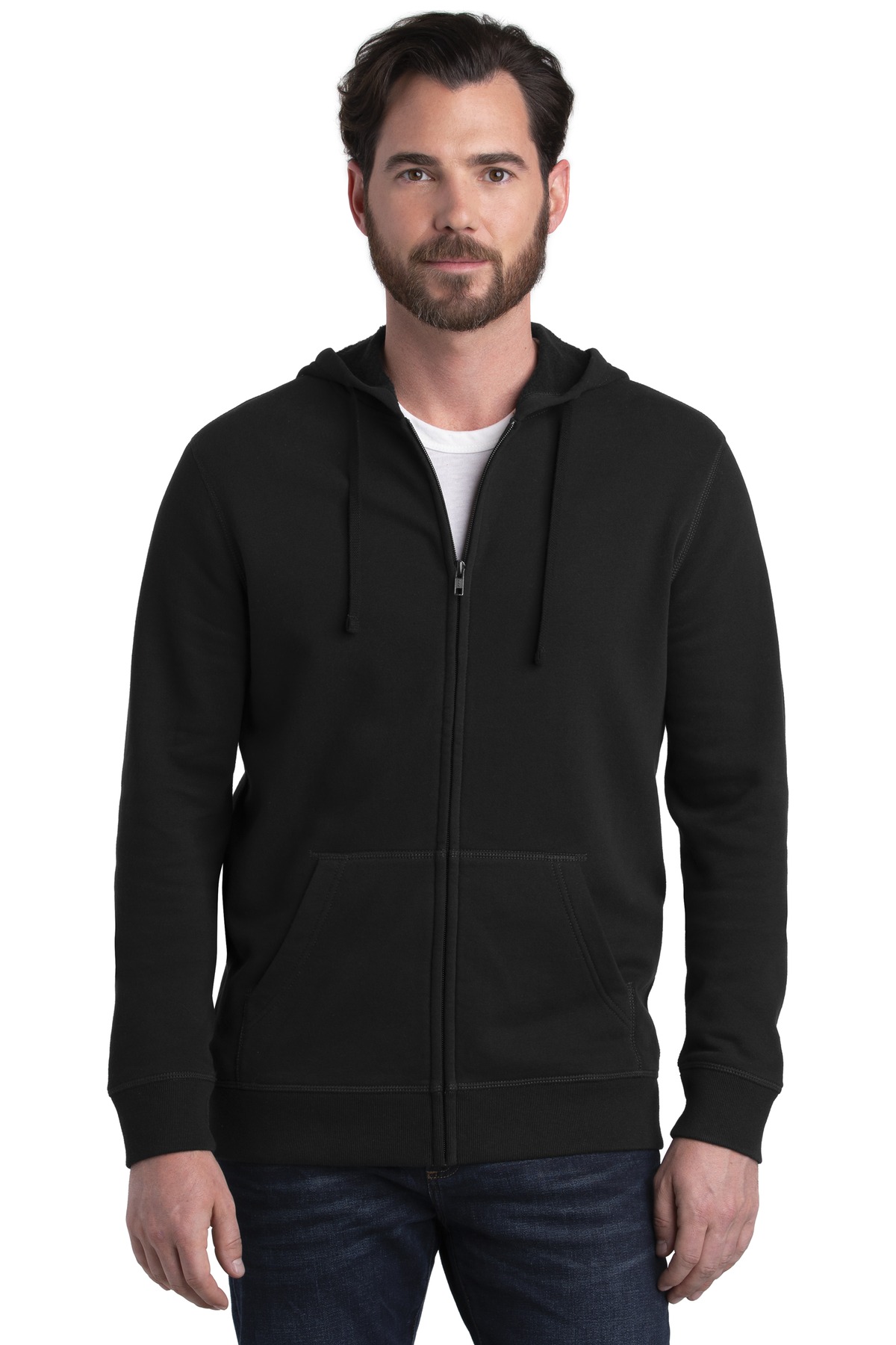  DISCONTINUED  Alternative Indy Blended Fleece Zip Hoodie. AA8050