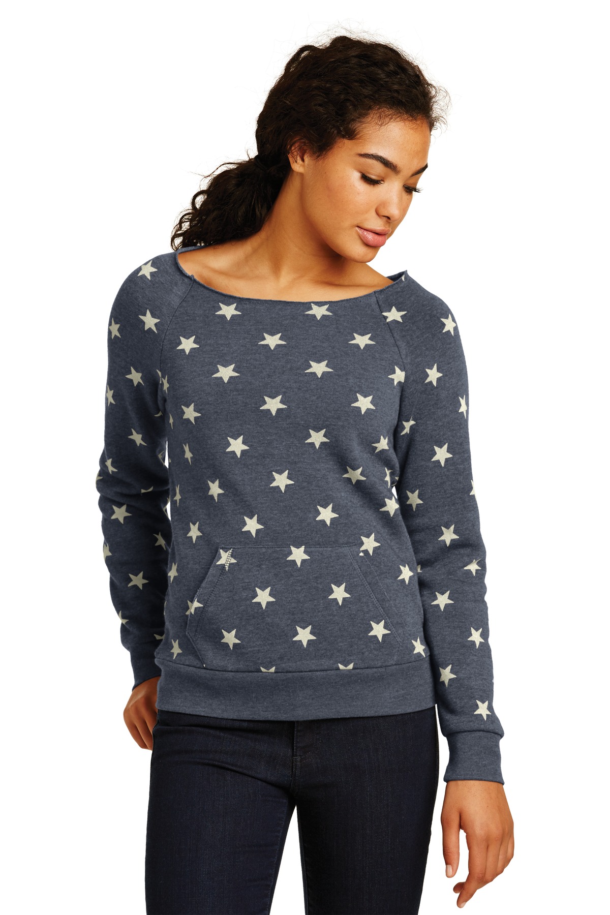  DISCONTINUED  Alternative Women's Maniac Eco &#153;  -Fleece Sweatshirt. AA9582
