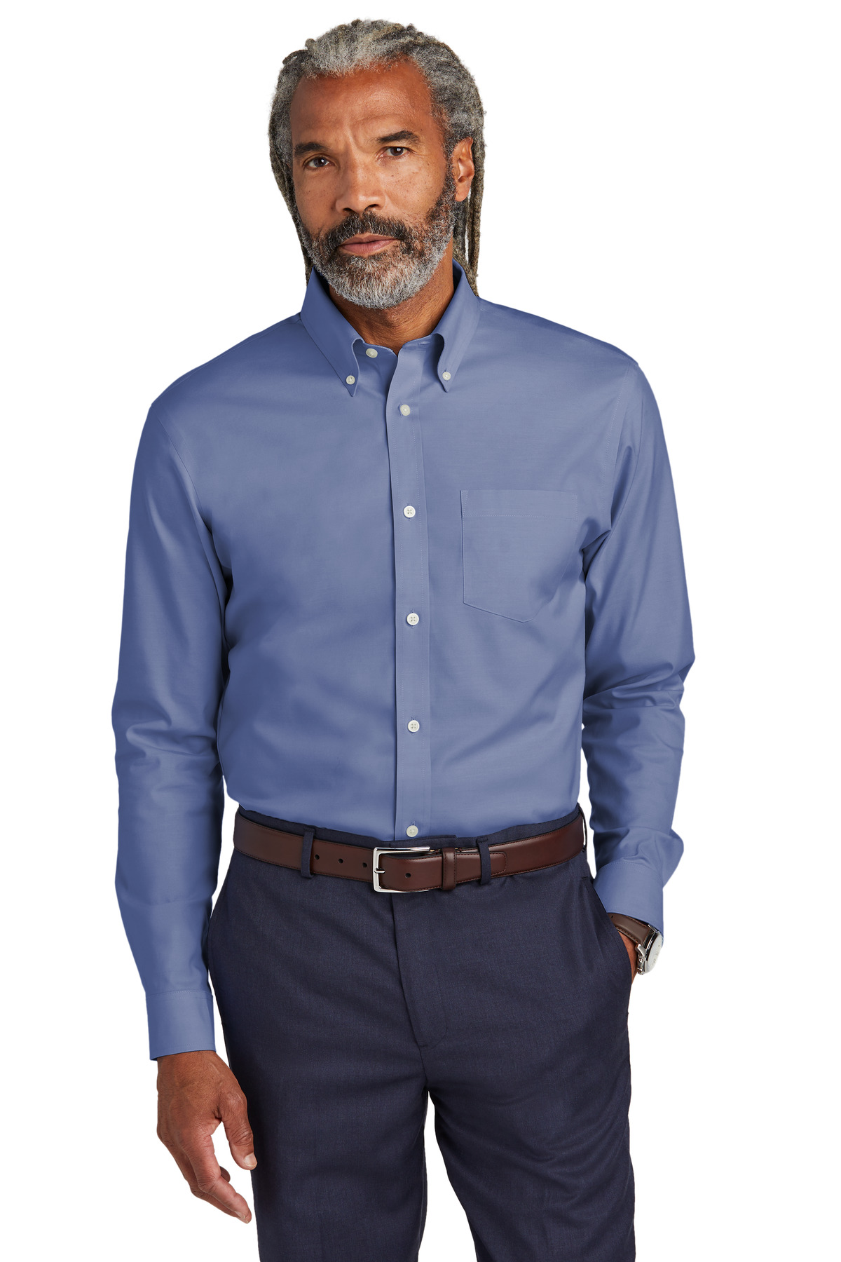 Brooks Brothers &#174;  Wrinkle-Free Stretch Pinpoint Shirt BB18000