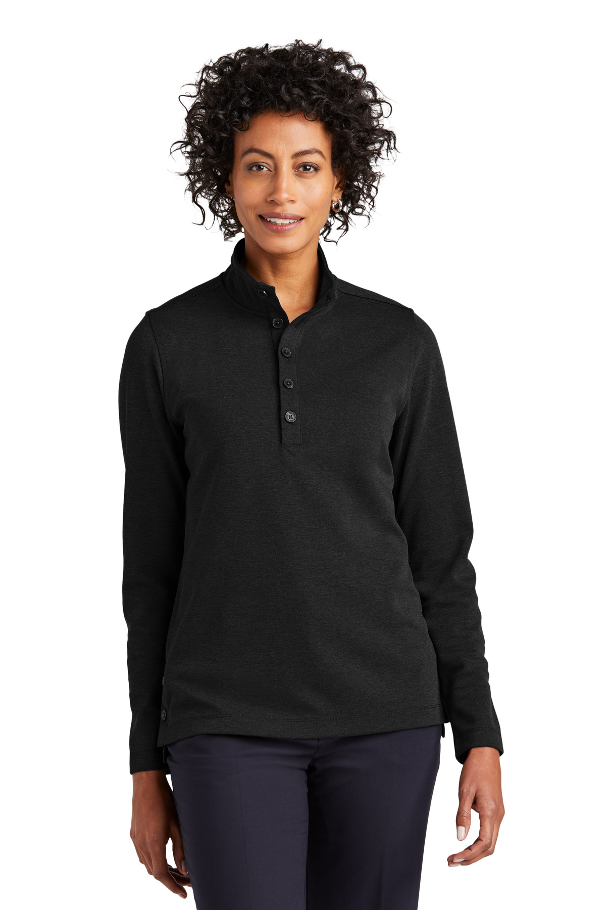 Brooks Brothers &#174;  Women's Mid-Layer Stretch 1/2-Button BB18203