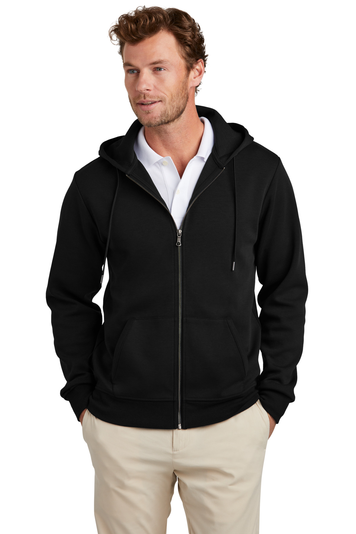 Brooks Brothers &#174;  Double-Knit Full-Zip Hoodie BB18208