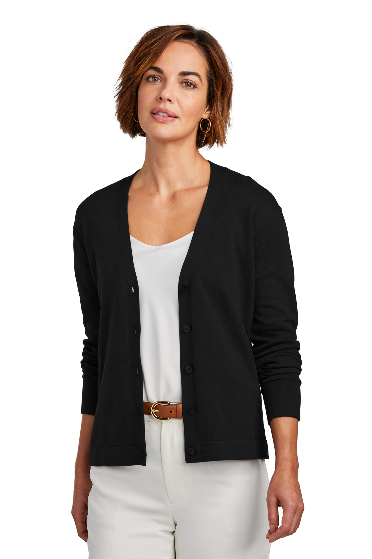Brooks Brothers &#174;  Women's Cotton Stretch Cardigan Sweater BB18405