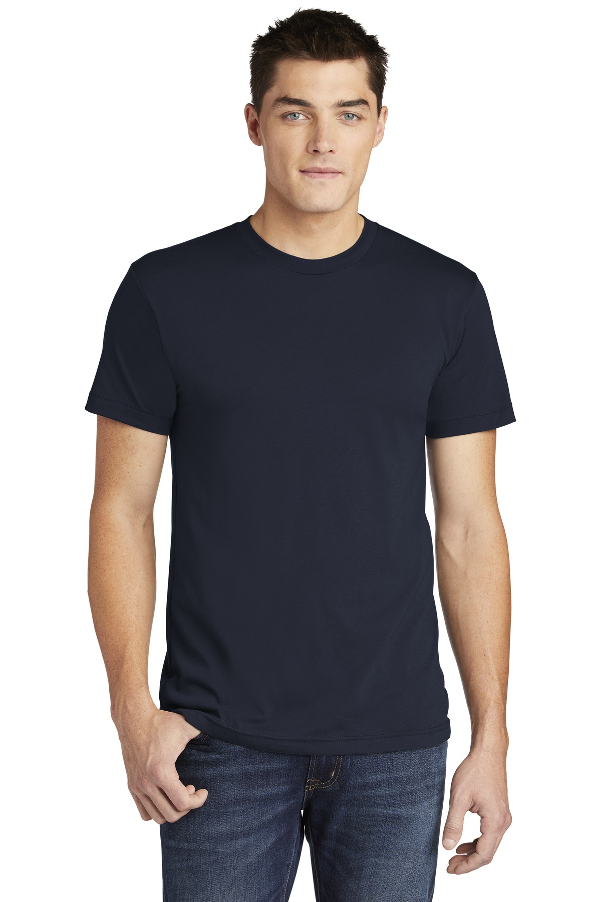 American Apparel  &#174;  Poly-Cotton T-Shirt. BB401W