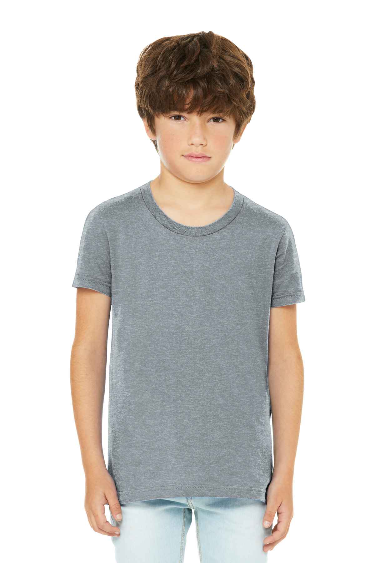 BELLA+CANVAS &#174;  Youth Heather CVC Tee BC3001YCVC