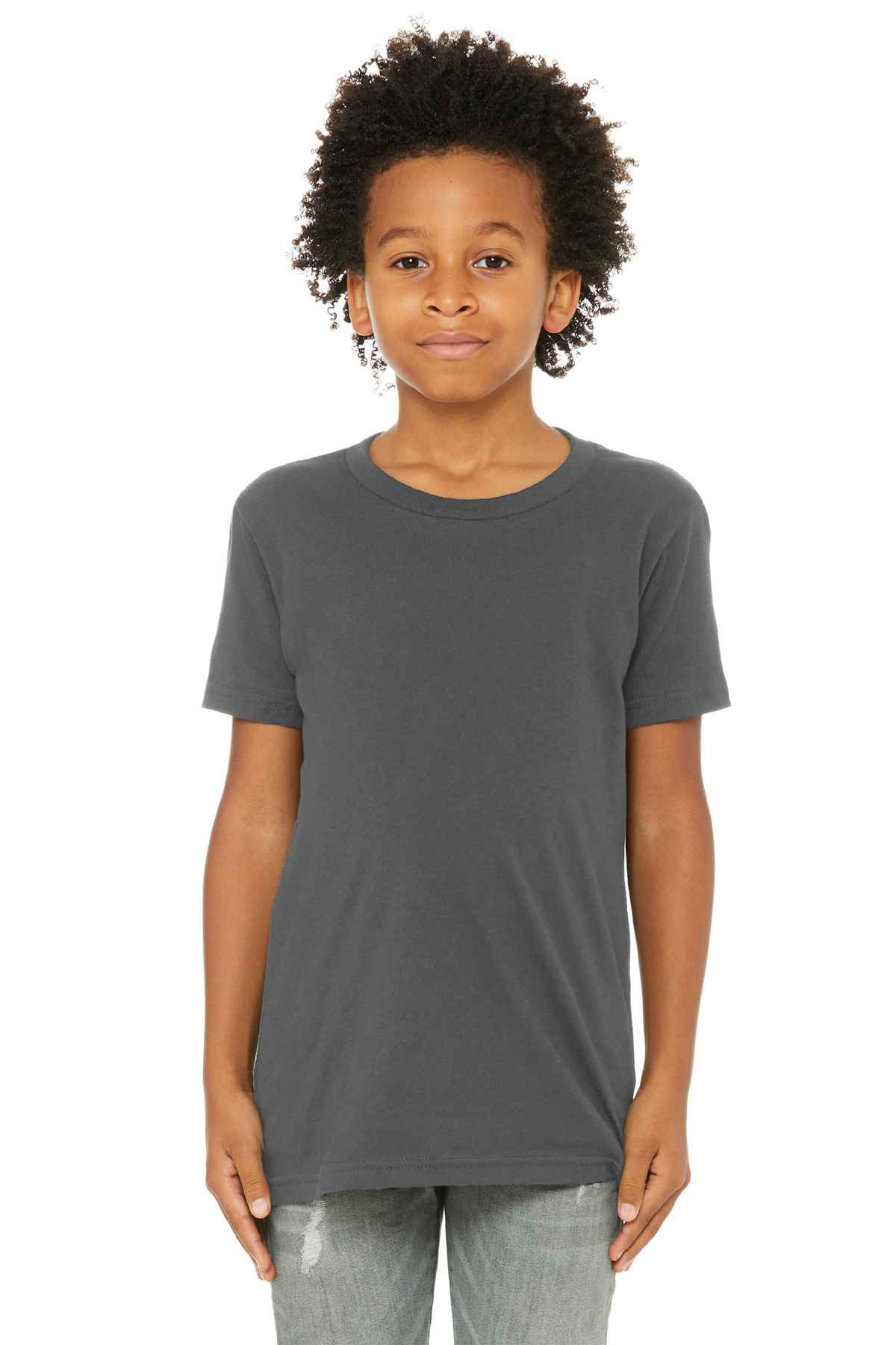 BELLA+CANVAS  &#174;  Youth Jersey Short Sleeve Tee. BC3001Y