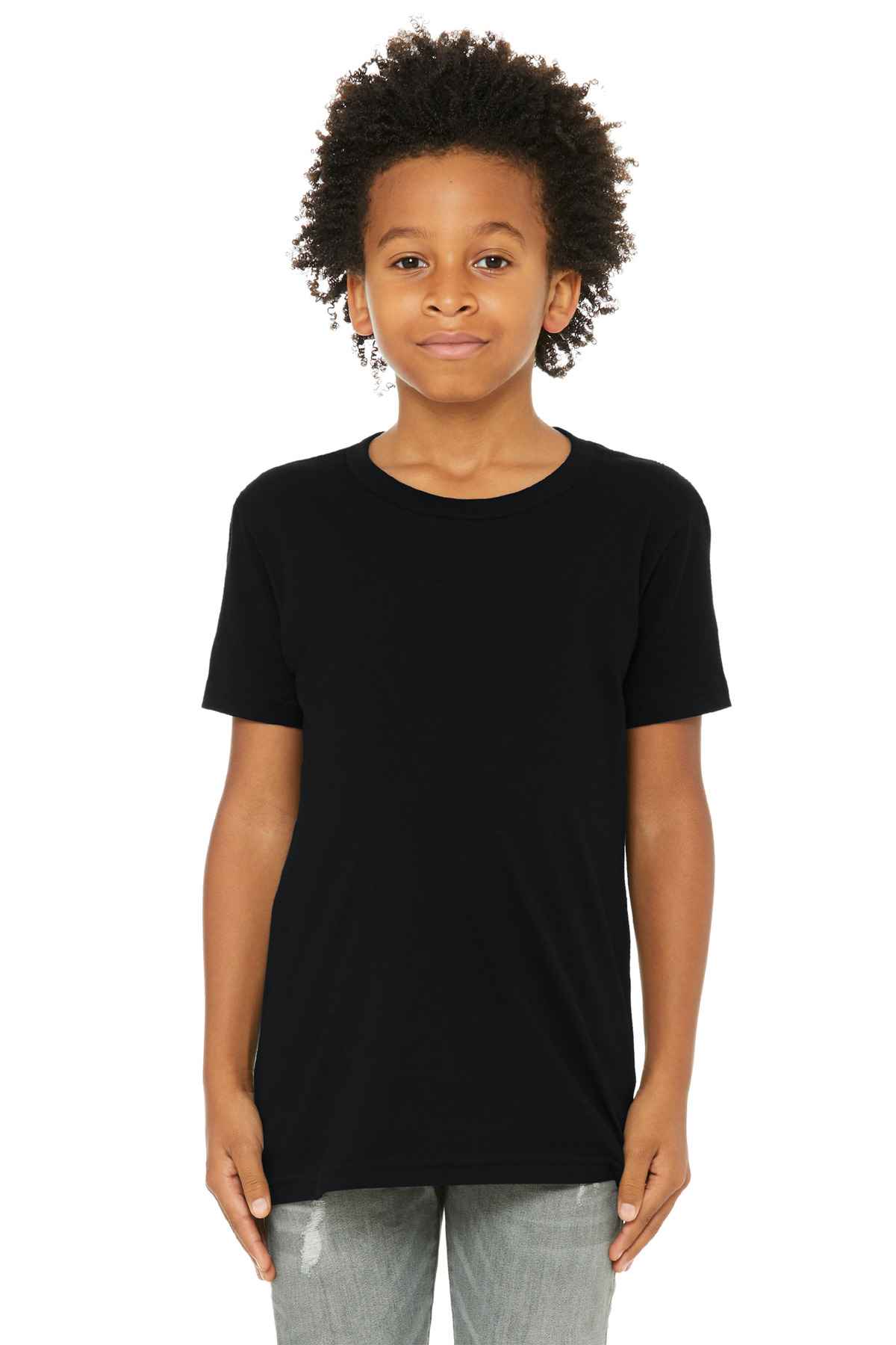 BELLA+CANVAS  &#174;  Youth Jersey Short Sleeve Tee. BC3001Y