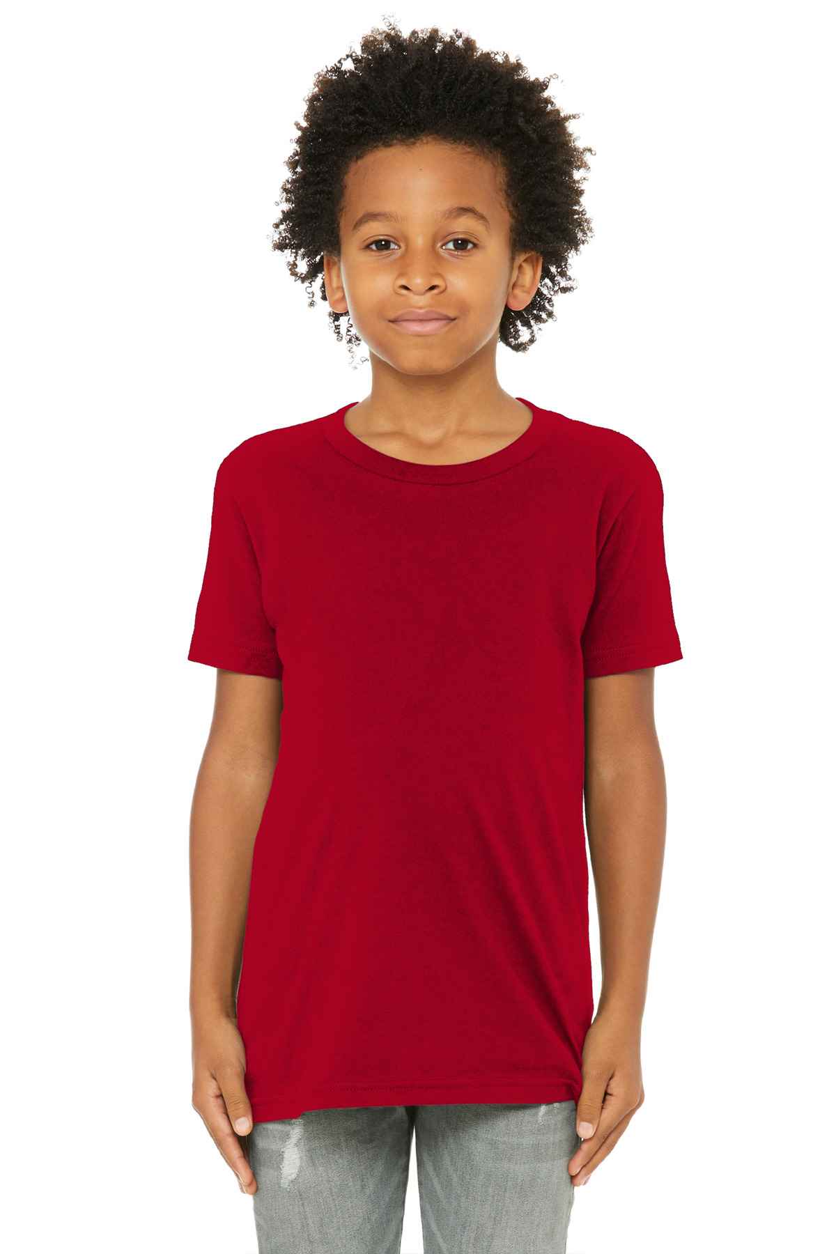 BELLA+CANVAS  &#174;  Youth Jersey Short Sleeve Tee. BC3001Y