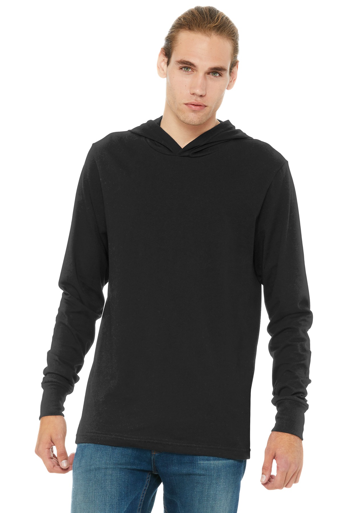 BELLA+CANVAS  &#174;  Unisex Jersey Long Sleeve Hoodie. BC3512