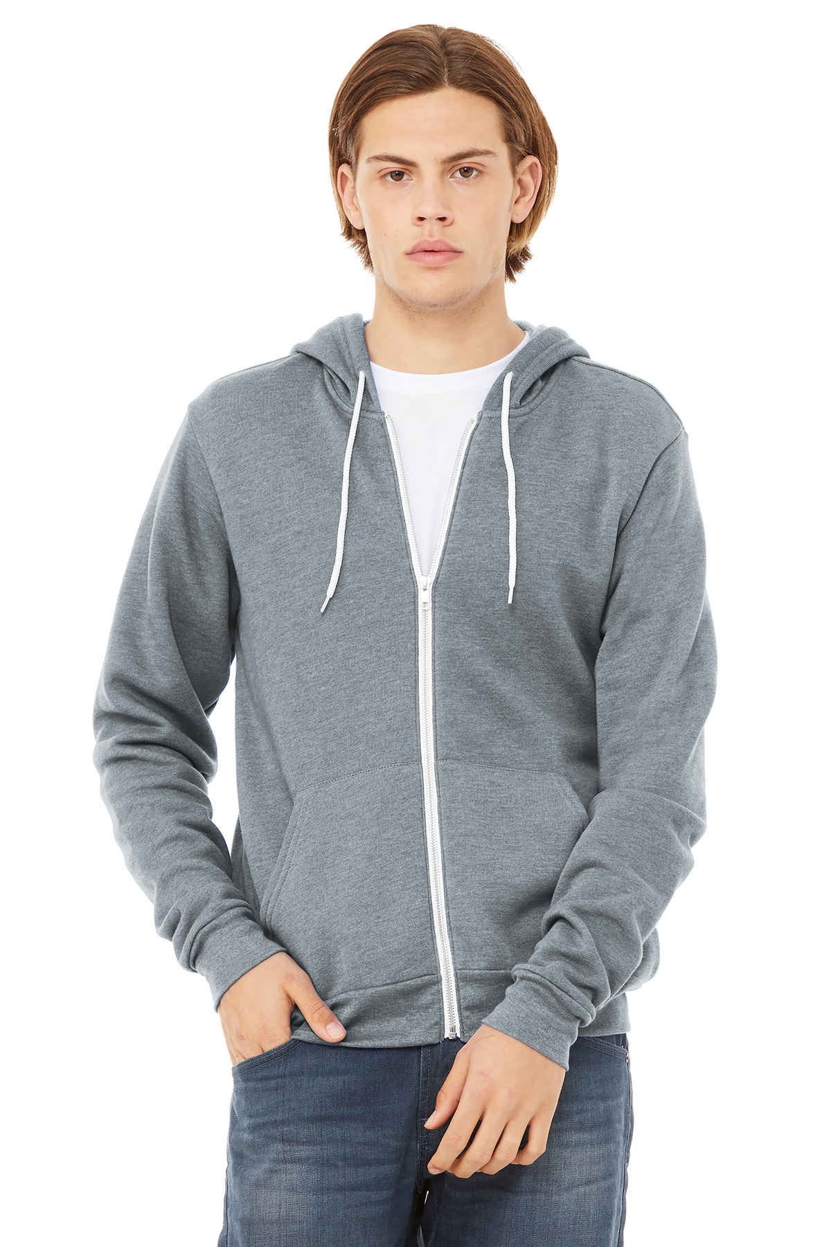 BELLA+CANVAS  &#174;  Unisex Sponge Fleece Full-Zip Hoodie. BC3739