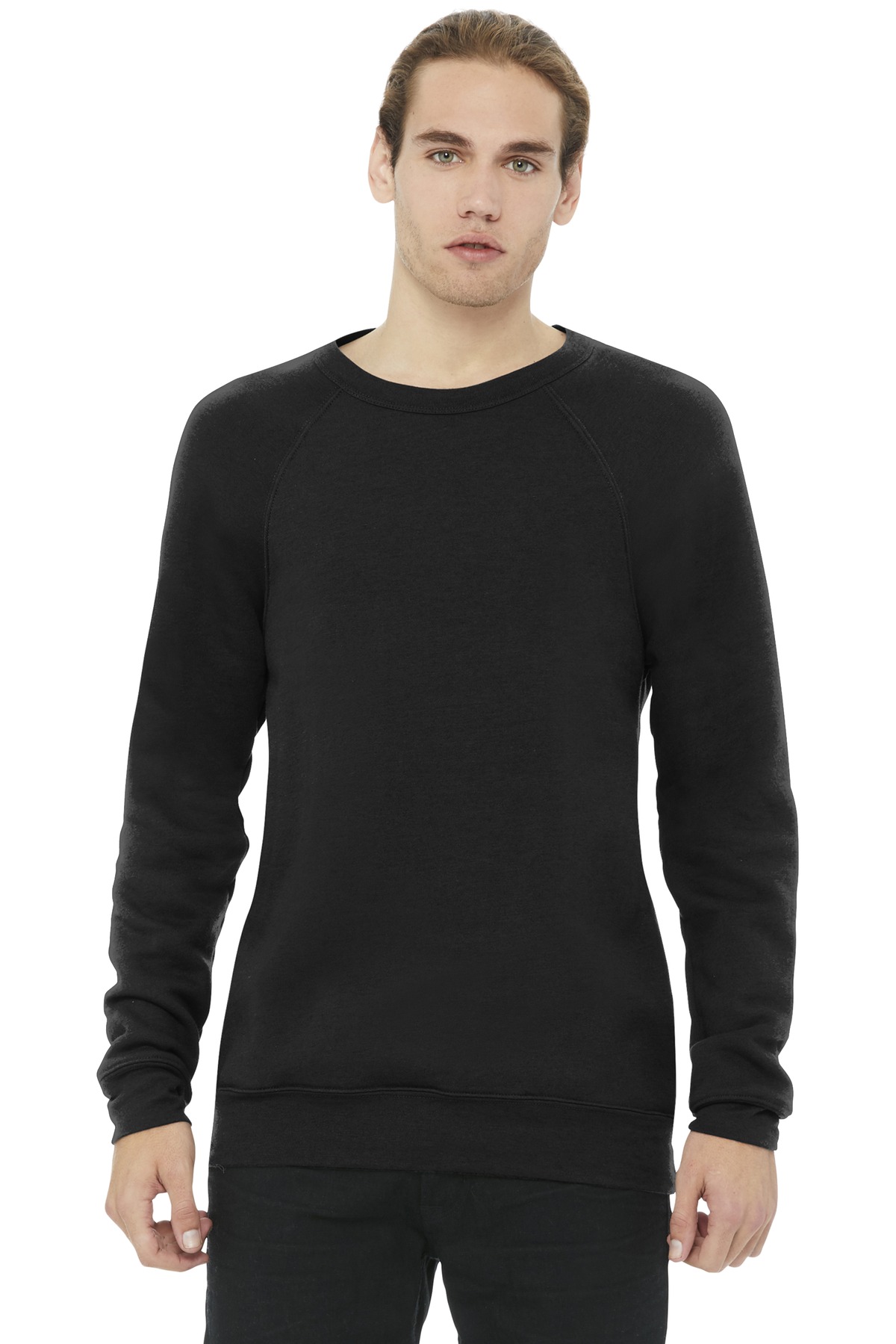 BELLA+CANVAS  &#174;  Unisex Sponge Fleece Raglan Sweatshirt. BC3901